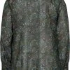 Zizzi Blouse - Green Paisley Aop -France Zizzi Soldes 2022 d323f294ce204d18b231bb9a977e5569