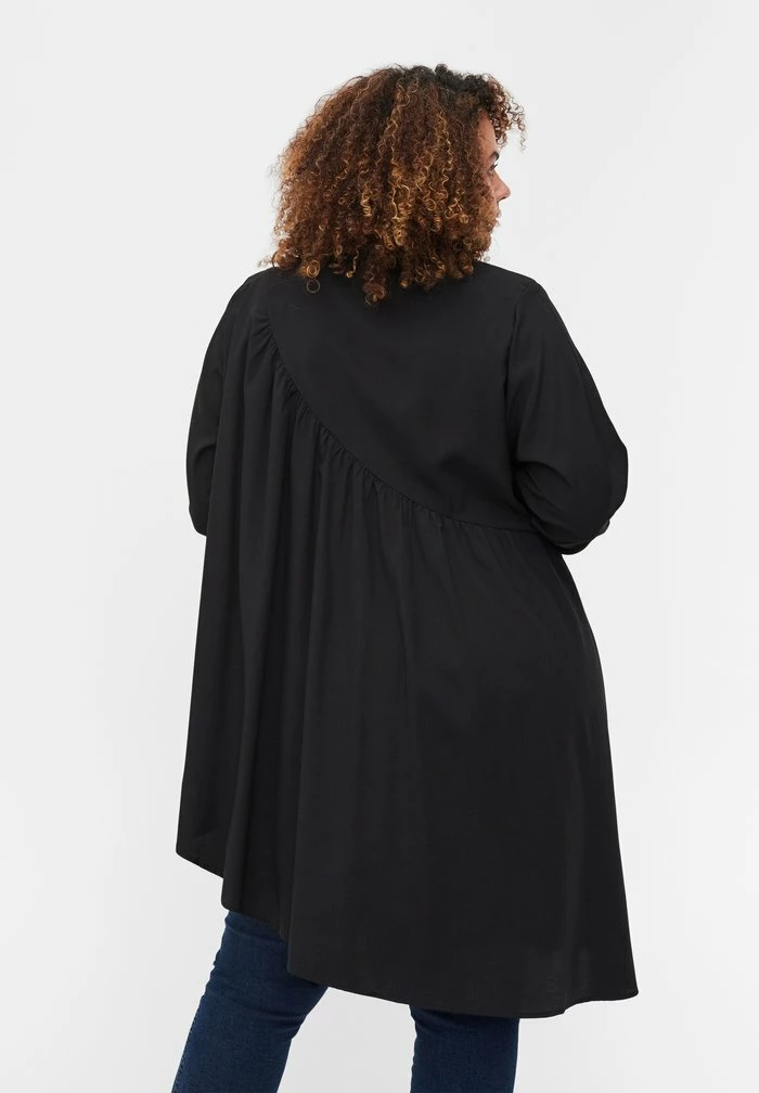 Zizzi Blouse - Black 3 Zizzi Blouse - Black – Image 3