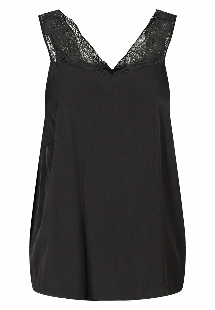 Zizzi Blouse - Black 1 Zizzi Blouse - Black