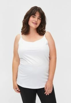 Zizzi Débardeur - Bright White