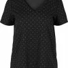 Zizzi T-shirt Imprimé - Black W. Silver -France Zizzi Soldes 2022 d6aee92880c047a48ae8cb6e70871b22