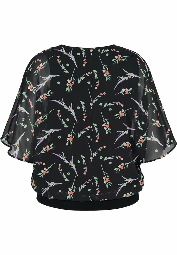 Zizzi Blouse - Black 2 Zizzi Blouse - Black – Image 2