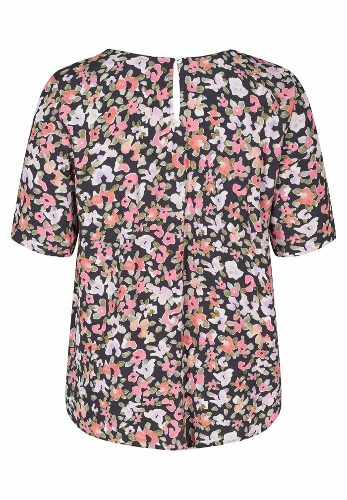 Zizzi MIT BLUMENPRINT - Blouse - Flower Aop 6 Zizzi MIT BLUMENPRINT - Blouse - Flower Aop – Image 6