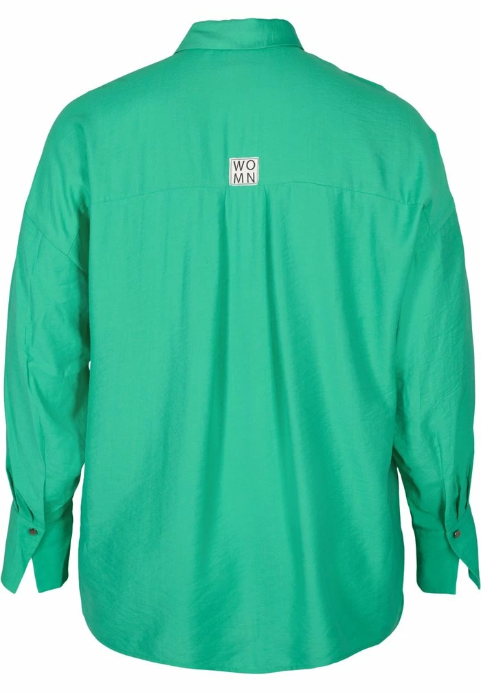 Zizzi LANGEN ÄRMELN - Chemisier - Green 3 Zizzi LANGEN ÄRMELN - Chemisier - Green – Image 3