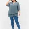 Zizzi Blouse - Blue 7 Zizzi Blouse - Blue -France Zizzi Soldes 2022 d8b6940f80fe440caaa8c056f8c30f5e