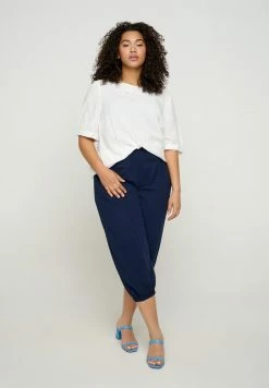 Zizzi Pantalon Classique - Blue