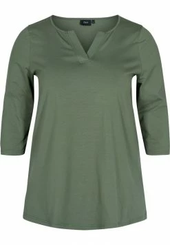 Zizzi 3/4-LENGTH SLEEVES - Blouse - Thyme
