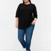 Zizzi Tunique - Black -France Zizzi Soldes 2022 da492353c4c142e386033b99350cb29a