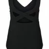 Zizzi WITH CROSS IN THE BACK - Maillot De Bain - Black -France Zizzi Soldes 2022 da533211f28e4d34957087595997f87d