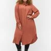 Zizzi Robe Chemise - Copper Brown -France Zizzi Soldes 2022 da5fac7375094be2b66bfa7f3b016335