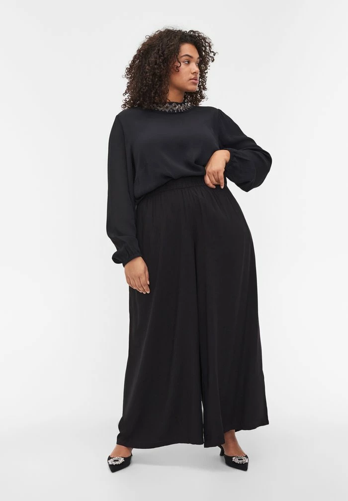 Zizzi BEADED - Blouse - Black 2 Zizzi BEADED - Blouse - Black – Image 2