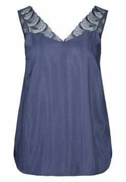 Zizzi MED V-UDSKÆRING - Débardeur - Odysses Gray