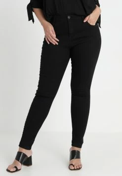 Zizzi LONG AMY - Jean Slim - Black