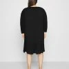 Zizzi MKANYA DRESS - Robe De Jour - Black -France Zizzi Soldes 2022 de960fc5708d4aa585fea770ddca55a5