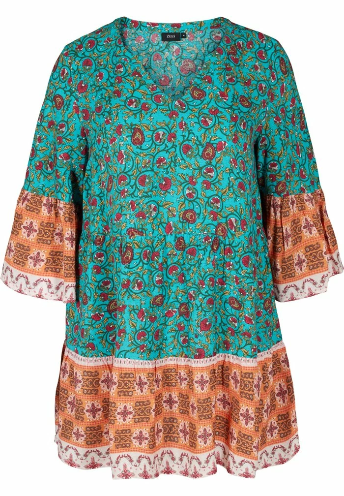 Zizzi Tunique - Indian Paisley Aop 4 Zizzi Tunique - Indian Paisley Aop – Image 4