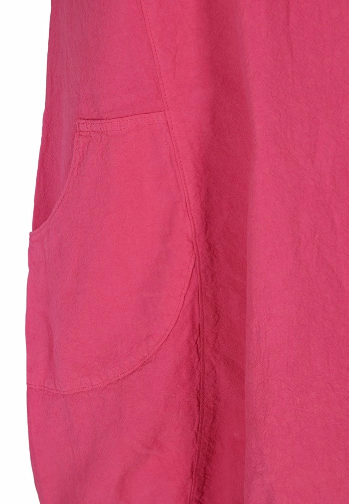 Zizzi Robe De Jour - Fuchia Purple 7 Zizzi Robe De Jour - Fuchia Purple – Image 7