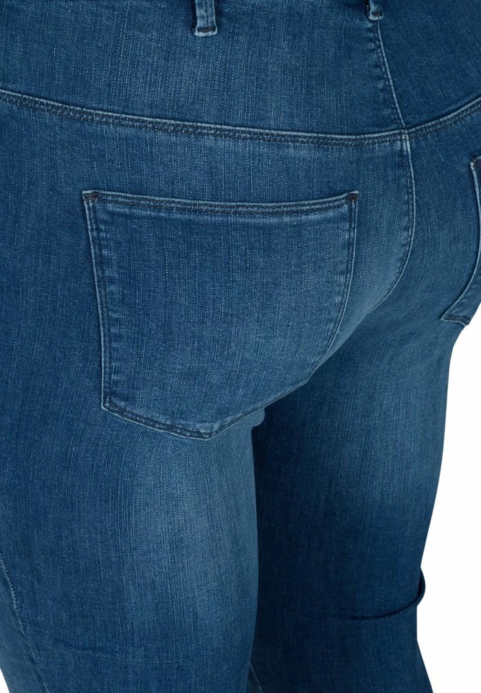 Zizzi Jean Slim - Blue Denim 4 Zizzi Jean Slim - Blue Denim – Image 4