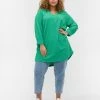 Zizzi Blouse - Mint -France Zizzi Soldes 2022 e01b2f2dc59649ec993b7a366f8c30cb