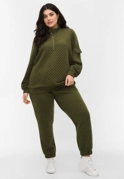 Zizzi Sweatshirt - Ivy Green