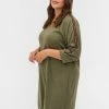 Zizzi KJOLE - Robe De Jour - Dusty Olive