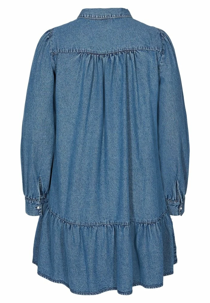 Zizzi Robe En Jean - Blue Denim 5 Zizzi Robe En Jean - Blue Denim – Image 5