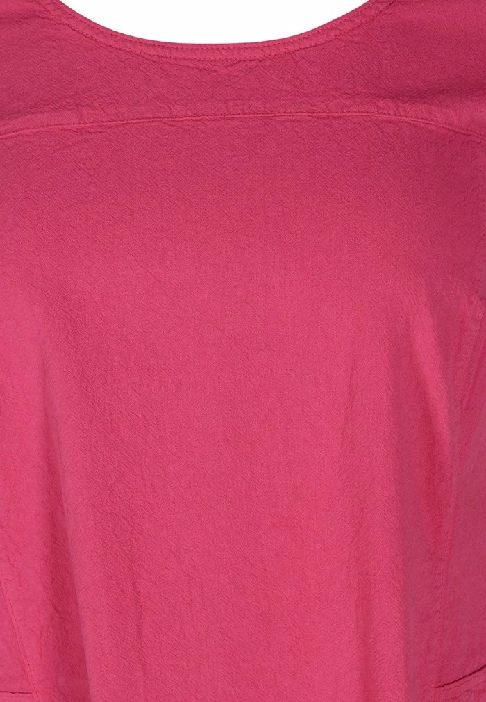 Zizzi Robe De Jour - Fuchia Purple 5 Zizzi Robe De Jour - Fuchia Purple – Image 5