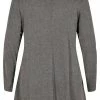 Zizzi Pullover - Dark Grey Melange -France Zizzi Soldes 2022 e492719ab72f49c2b5c660c5d77d7ef3