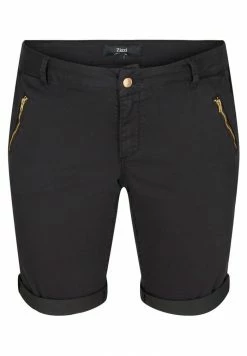 Zizzi CLOSE FITTING WITH POCKETS - Short - Black
