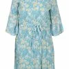 Zizzi Robe De Jour - Turquoise -France Zizzi Soldes 2022 e4b1a16c4bb645c2916bfd3022f12c79