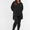 Zizzi Blouse - Black -France Zizzi Soldes 2022 e543427342ad400d816c6edc757f1eb3