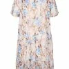 Zizzi SHORT SLEEVED - Robe De Jour - Humus Flower Aop -France Zizzi Soldes 2022 e59475337a4140c4a5959aa2fd8f3a55