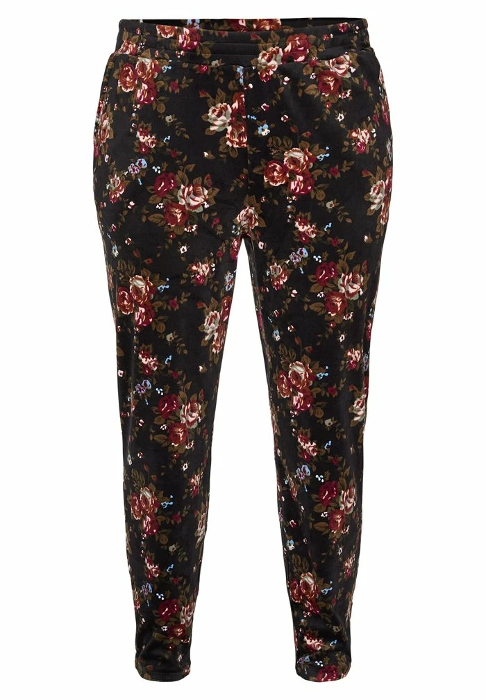 Zizzi MIT TASCHEN UND BLUMENPRINT - Pantalon De Survêtement - Flower Aop 3 Zizzi MIT TASCHEN UND BLUMENPRINT - Pantalon De Survêtement - Flower Aop – Image 3