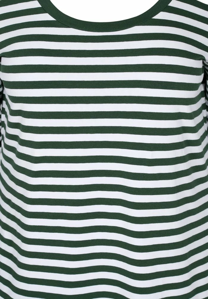 Zizzi MIT 3/4-ÄRMELN - Robe En Jersey - Green 5 Zizzi MIT 3/4-ÄRMELN - Robe En Jersey - Green – Image 5