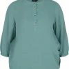 Zizzi 3/4-ÄRMELN - Blouse - Sagebrush Green -France Zizzi Soldes 2022 e856f4161c804818b15b1e4aa52b7615