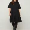 Zizzi Robe De Jour - Black -France Zizzi Soldes 2022 e8dcd015f51740f383d7f5b77e95be3d