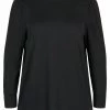Zizzi Pullover - Black -France Zizzi Soldes 2022 e9b494ebed2549b2b895961068587c91