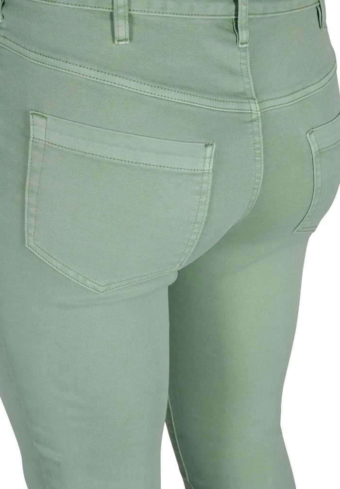 Zizzi Jean Slim - Green 6 Zizzi Jean Slim - Green – Image 6