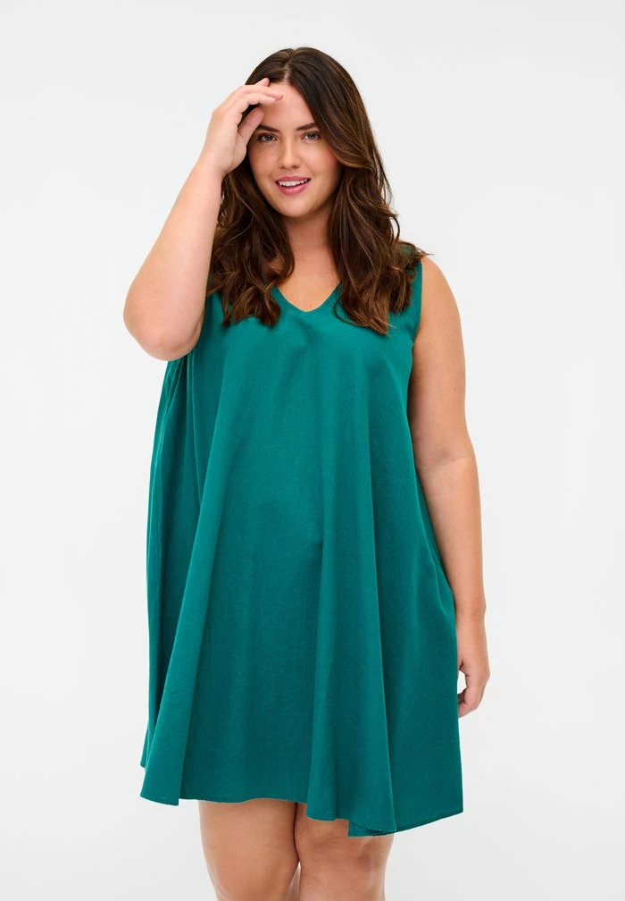 Zizzi Tunique - Petrol 1 Zizzi Tunique - Petrol