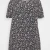 Zizzi FLORA - Robe De Jour - Black -France Zizzi Soldes 2022 eacbefeb4dc6412ea6b359818e76ea17
