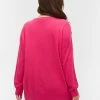 Zizzi LANGARM MIT SCHLITZ - Pullover - Fuchsia Purple -France Zizzi Soldes 2022 eb16fba020164ea6b27e2792317a5c60