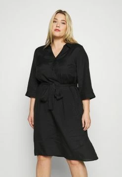 Zizzi EFRANKA DRESS - Robe De Jour - Black