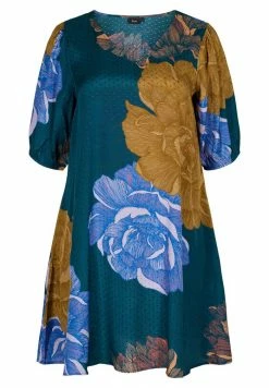 Zizzi Robe Pull - Reflecting Pond Aop