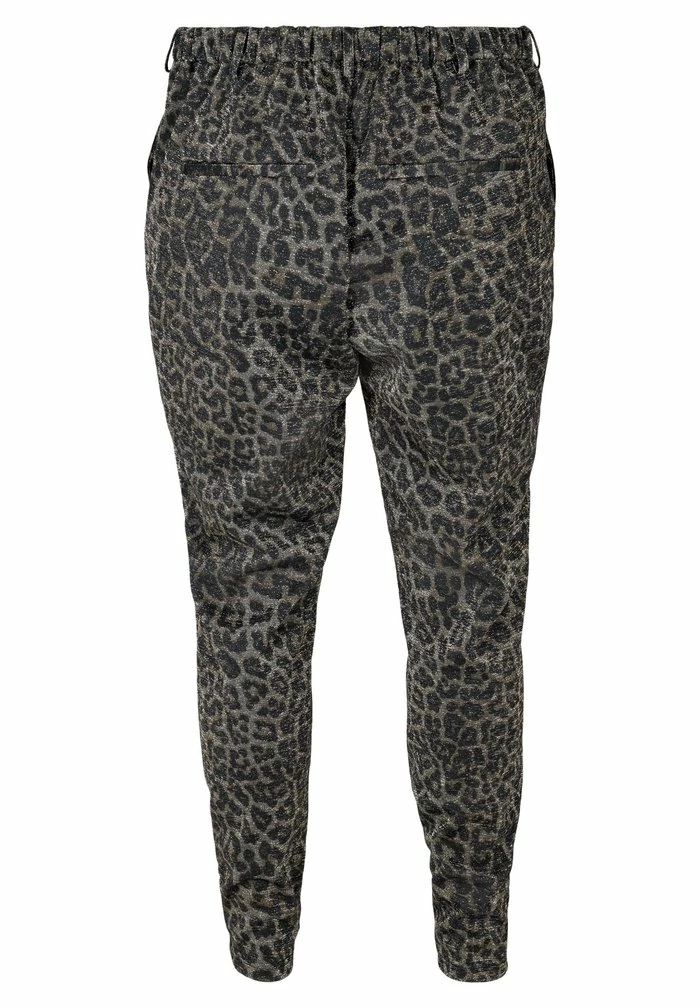 Zizzi MIT GLITZER UND LEOPARDENPRINT - Chino - Lurex Leo 6 Zizzi MIT GLITZER UND LEOPARDENPRINT - Chino - Lurex Leo – Image 6