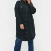 Zizzi Manteau Court - Green -France Zizzi Soldes 2022 efefb52fc4bf4655972bf189353ee4a4