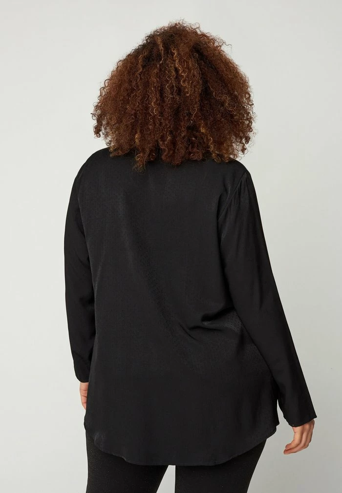 Zizzi MIT REISSVERSCHLUSS - Tunique - Black 3 Zizzi MIT REISSVERSCHLUSS - Tunique - Black – Image 3