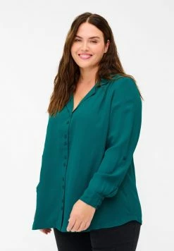 Zizzi MIT V-AUSSCHNITT - Chemisier - Pacific