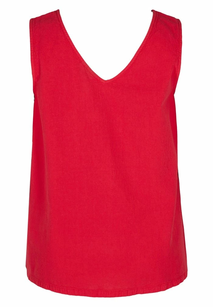 Zizzi ÄRMELLOSES - Débardeur - Lipstick Red 6 Zizzi ÄRMELLOSES - Débardeur - Lipstick Red – Image 6
