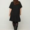 Zizzi Robe De Jour - Black -France Zizzi Soldes 2022 f0b3a51185c7430ab7f3c466626530b6