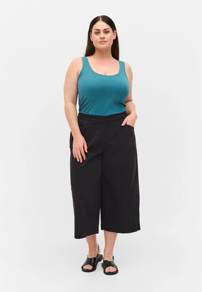 Zizzi Débardeur - Petrol 2 Zizzi Débardeur - Petrol – Image 2