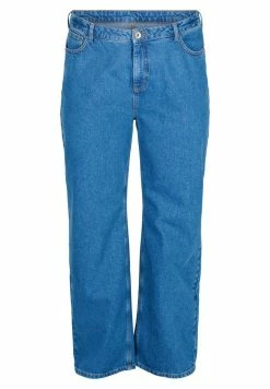 Zizzi Jean Droit - Blue Denim